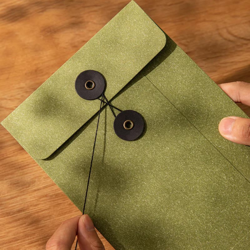 Kraft Paper File Folders A4/A5/A6 Envelopes Project Pockets for Greeting Card Document File