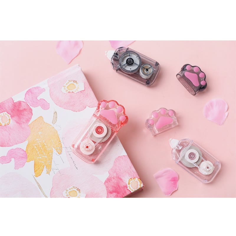 Cute Cat Claw Modified Correction Tape Decorative DIY Diary Crafts