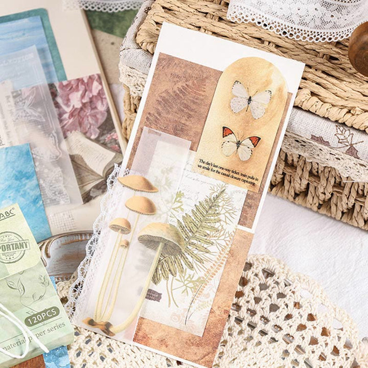 Mid Summer Series Paper Set Decorative Journaling Backing Paper