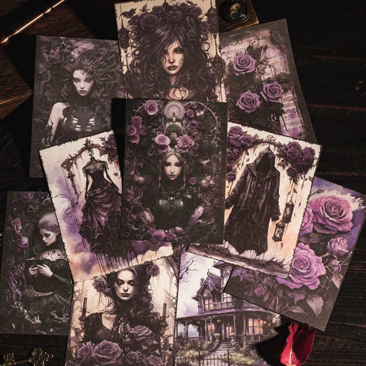 Gothic Dark Series Paper Decorative Journaling Paper