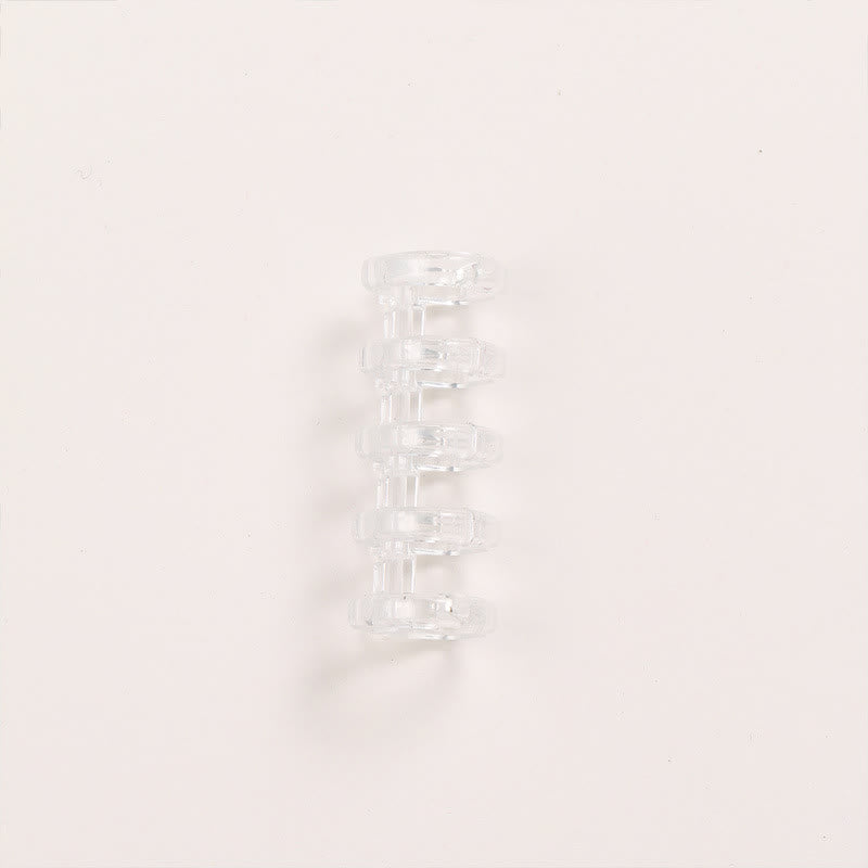 5 Hole Binding Rings Detachable Loose-Leaf Buckle Ring Clip