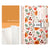 B6 Flowers Leather Cover Notebook For Daily Record Student Gift