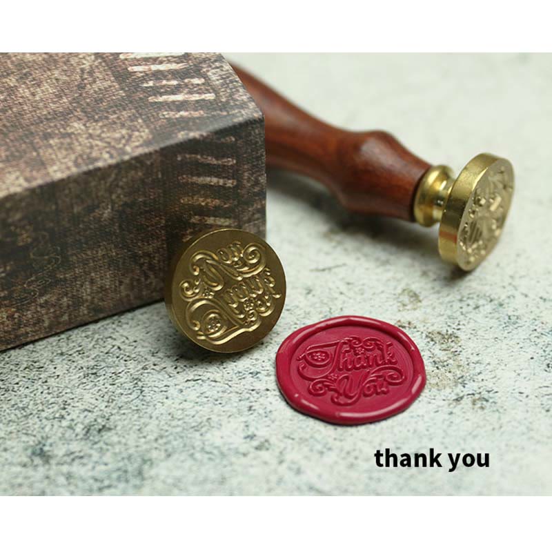 Greetings Series Wax Seal Stamps Tools Gift Set For Letter