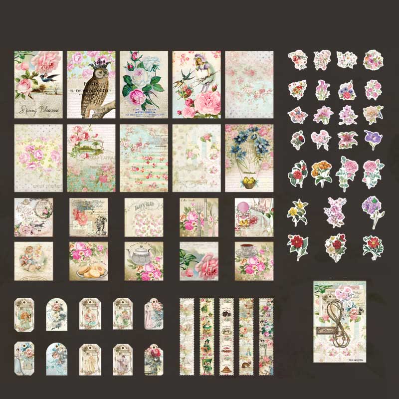 Roaming Century Series Paper Set Decorative Journaling Paper