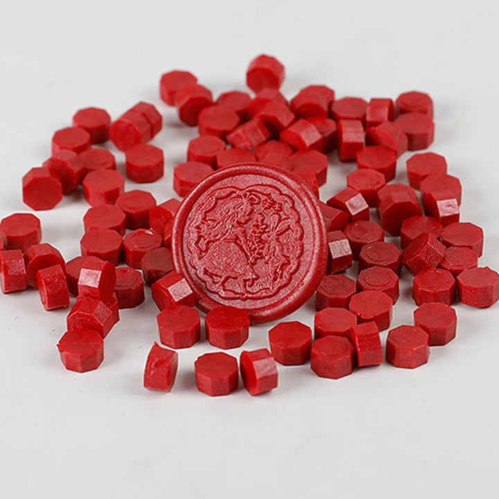 Retro Octagon Wax For Wedding Stamp Warm Color Sealing Wax