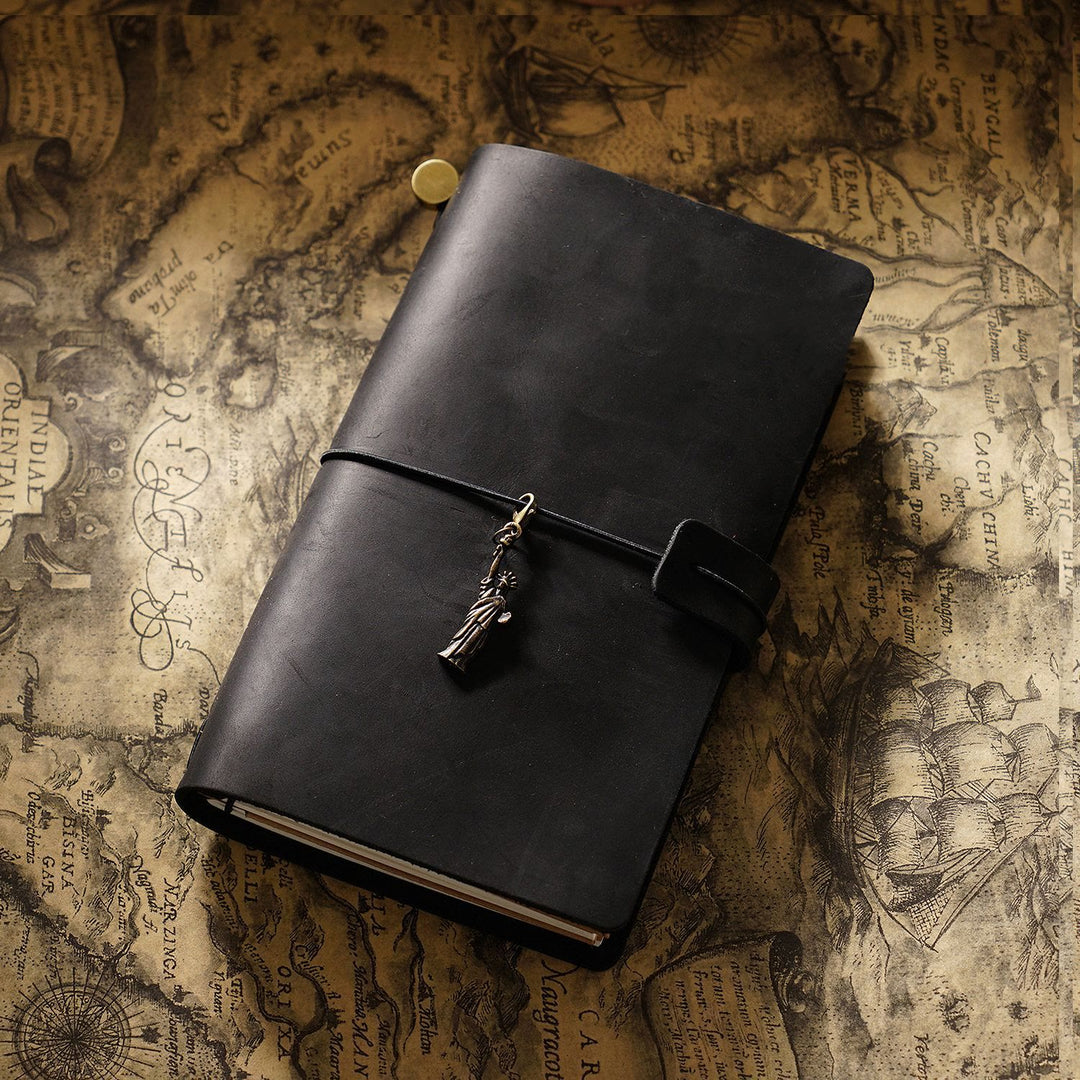 PU Leather Cover Notebook For Travel Daily Record