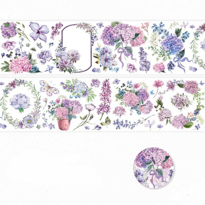 Plant A Rose Series PET Tape For DIY Scrapbook Decor