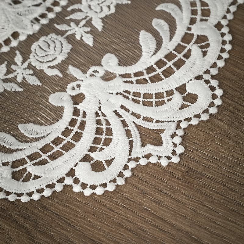 Lace Placements European Crochet Coasters Vintage Embroidery Insulated Tablecloth