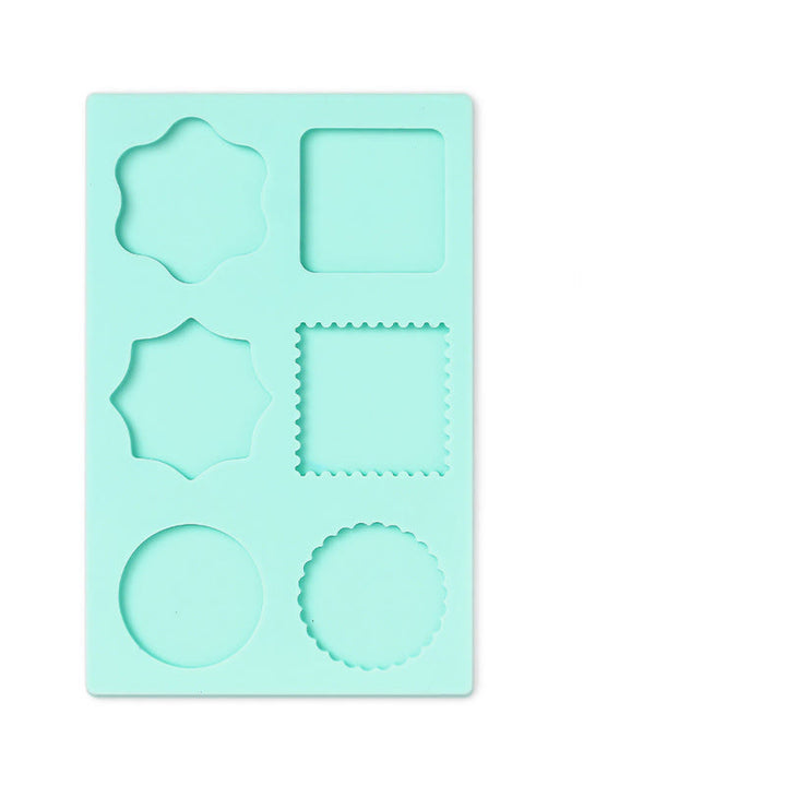 6 Patters Silicone Mold Pad For Wealing Wax Stamp