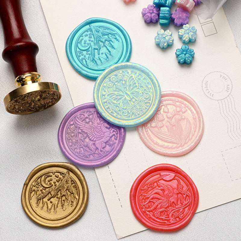 Romantic Sakura Wax Beads For Invitation Stamp Sealing Wax