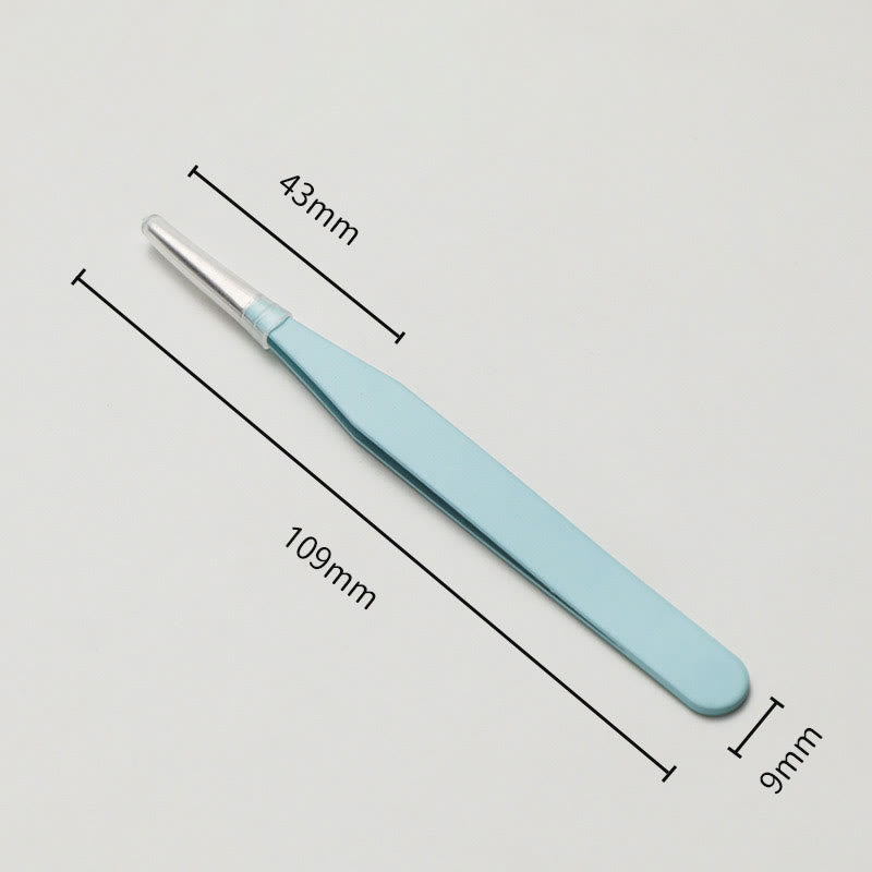 Utility Colored Stainless Steel Tweezers Craft Journal Accessories