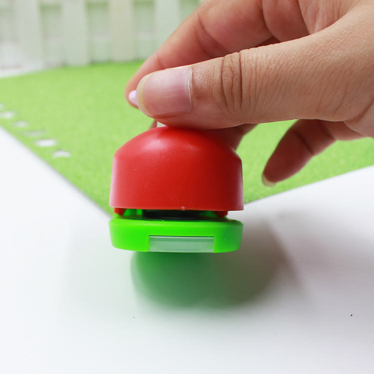 Mini Round Shape Hole Punch For Kids Paper Crafting