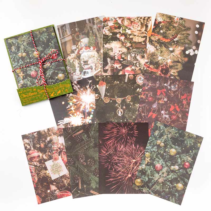 Vintage Paper Decorative Christmas Memory Scrapbook Journaling Backing Paper