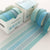 5 Rolls Simple Washi Tape Set Paper Decorative Adhesive Tape