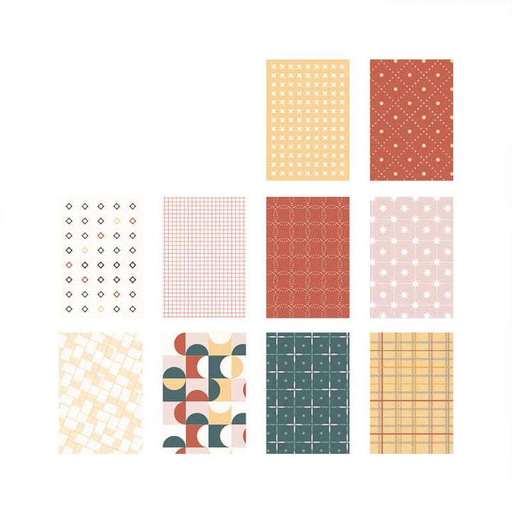 Sweet Supply Series Warm Styles Paper Decorative Journaling Paper