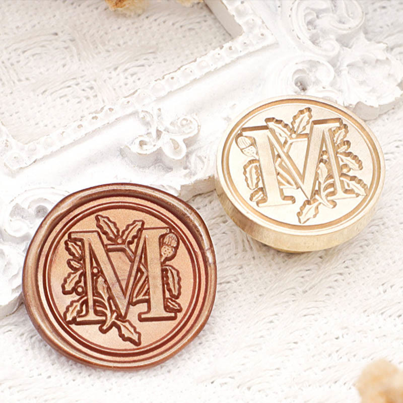 26 Capital Letter Series Seal Wax Stamp Decorative Gift