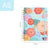 A5 Flowers Cover Notebook For Daily Record Student Gift