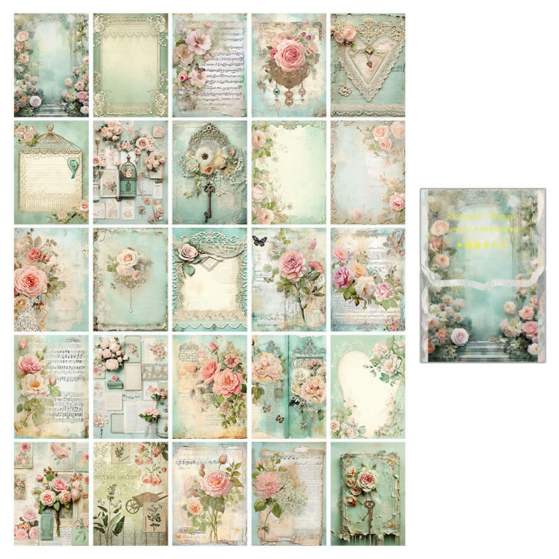 Beautiful Dream Series Scrapbook Paper Decorative Journaling Paper