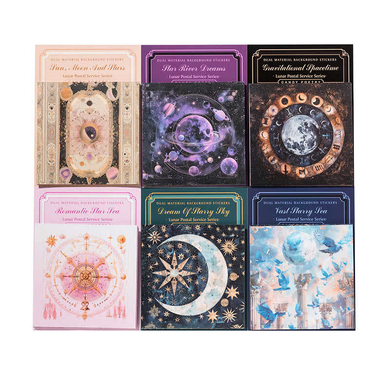 Lunar Mail Series Paper Set Decorative Journaling Paper