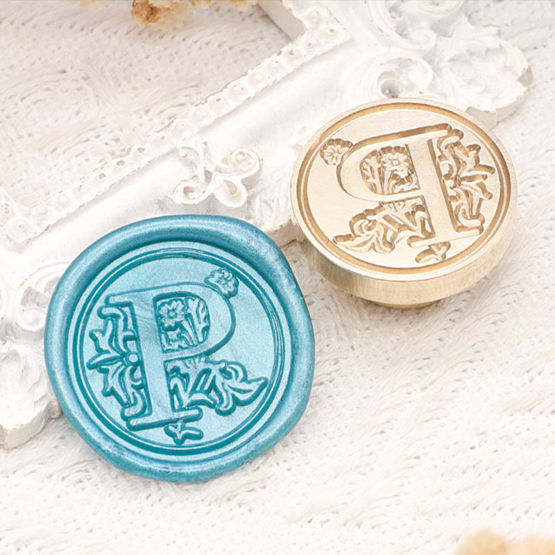 26 Capital Letter Series Seal Wax Stamp Decorative Gift