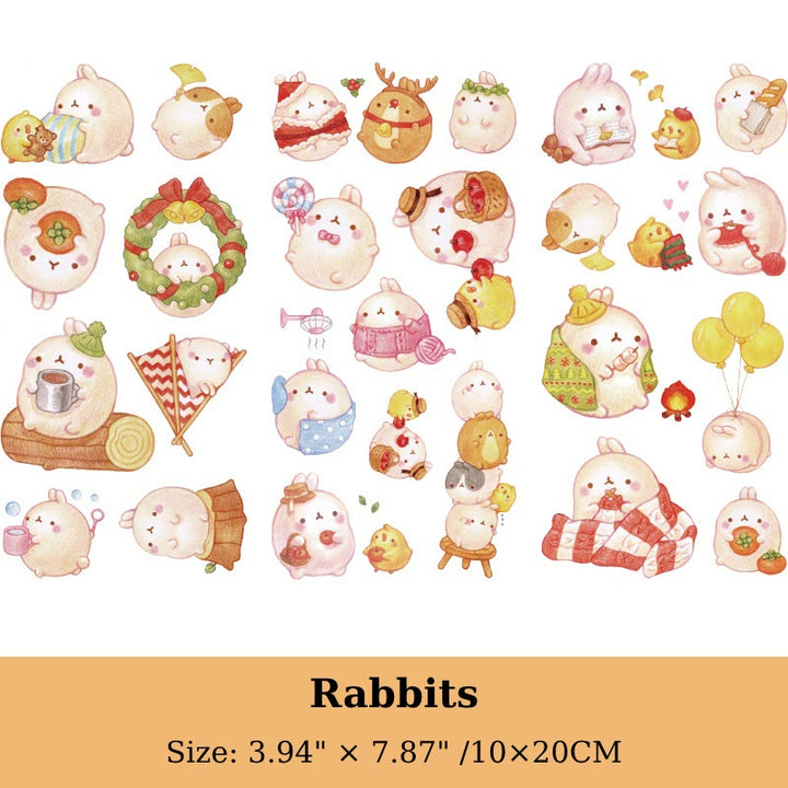 Lovely Daily Collection Series Washi Sticker For Journal Decor