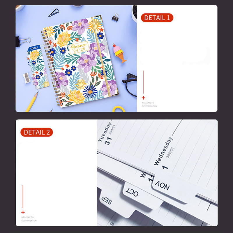 A5 Colorful Cover Notebook For Daily Record Student Gift