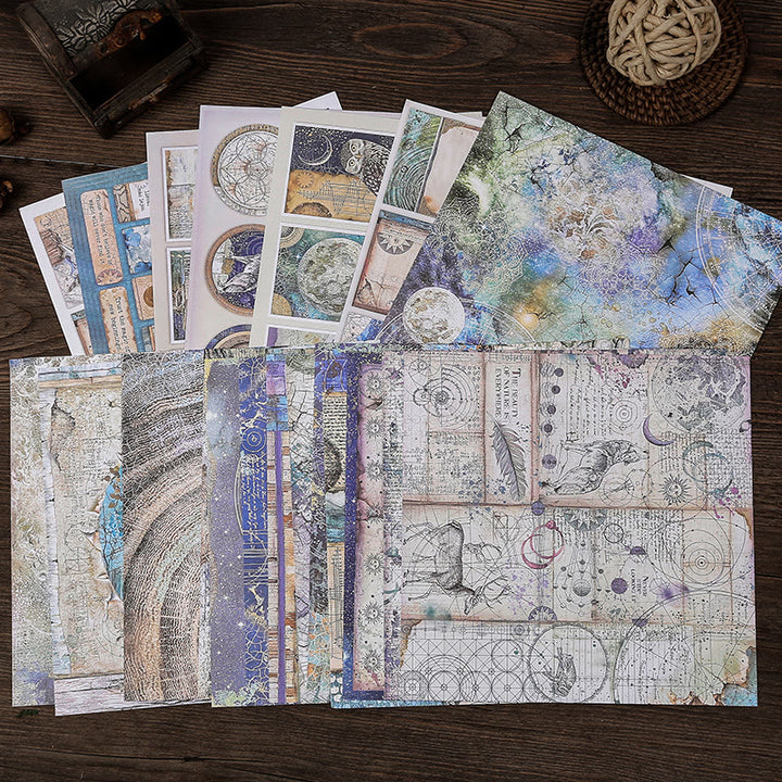 Universe And Geobioseries Collection Series Paper Decorative Journaling Paper