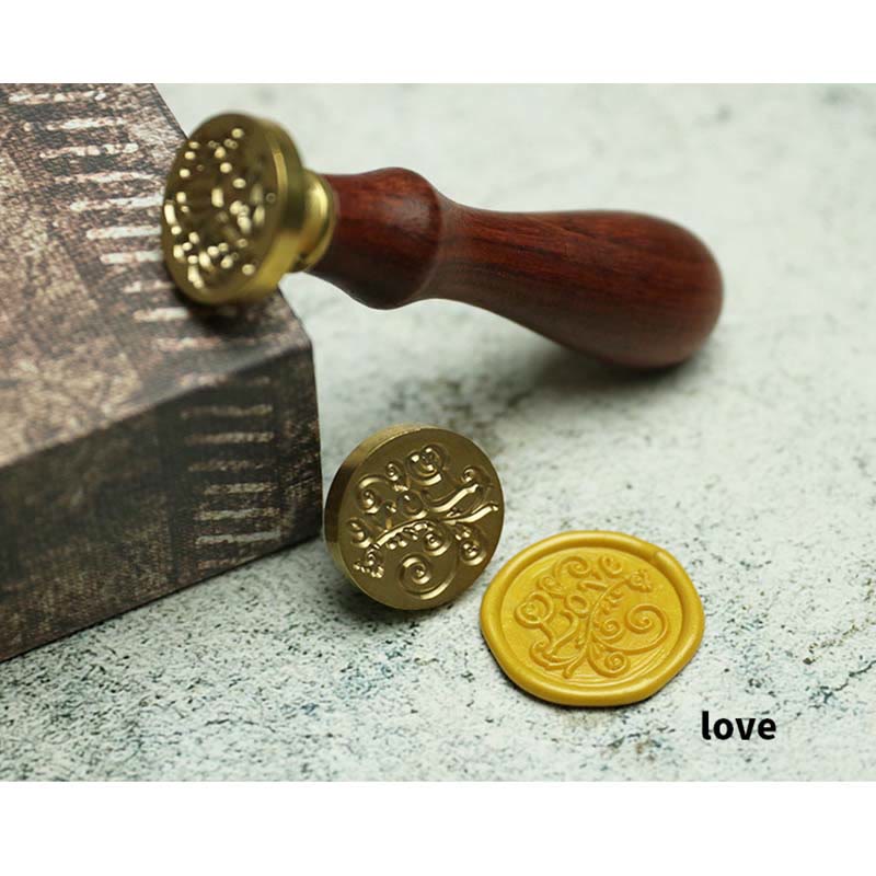 Greetings Series Wax Seal Stamps Tools Gift Set For Letter