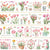 Flower Figure Series PET Washi  Tape Decorative Scrapbook Tape