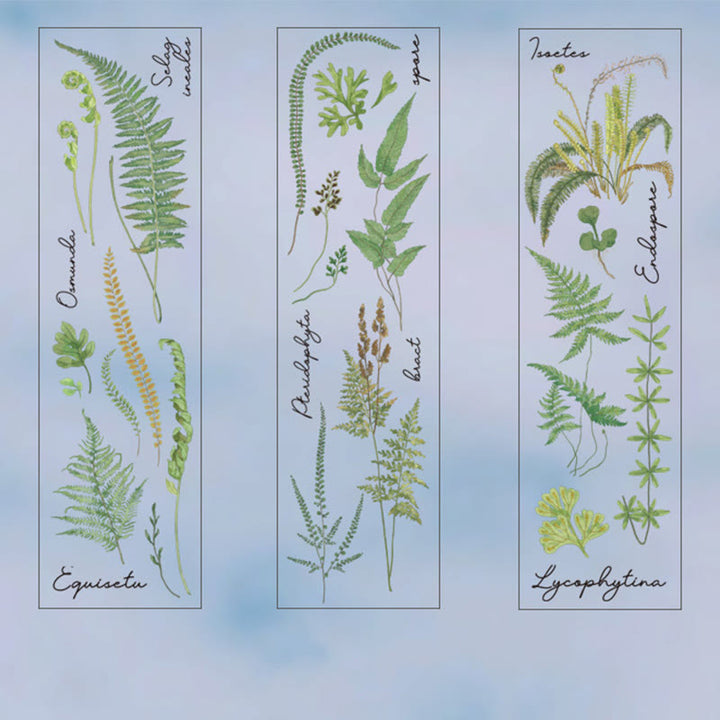 Grass Leaf Collection Series Sticker For DIY Journal Decor