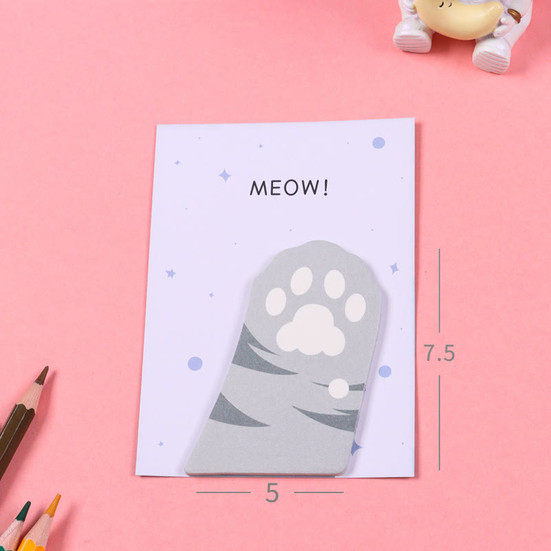 Cute Claw Stcky Notes Cartoon Marker Memo Kawaii Gifts