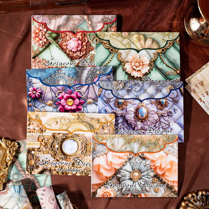 Gorgeous Jewelry Theme Paper Set Decorative Journaling Paper