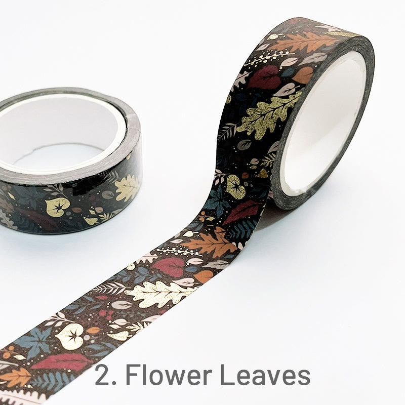 7M Vintage Pattern Hot Stamping Washi Tape Decorative Tape