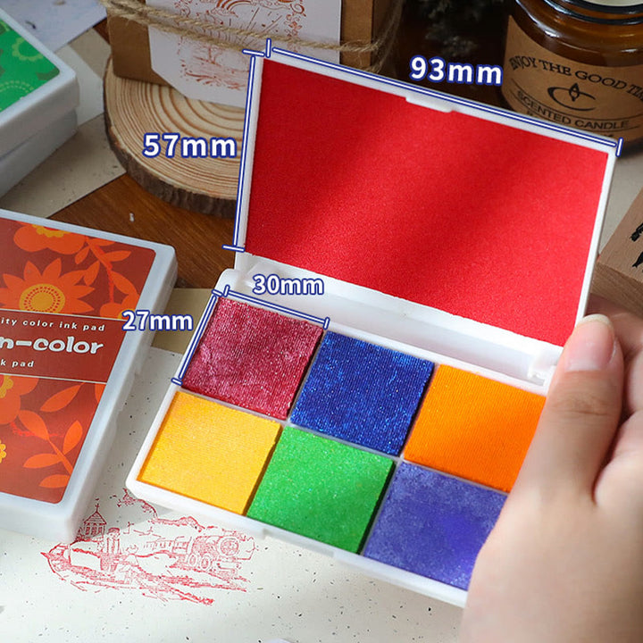 DIY Rubber Stamp Ink Pad For Kids Stamping Craft