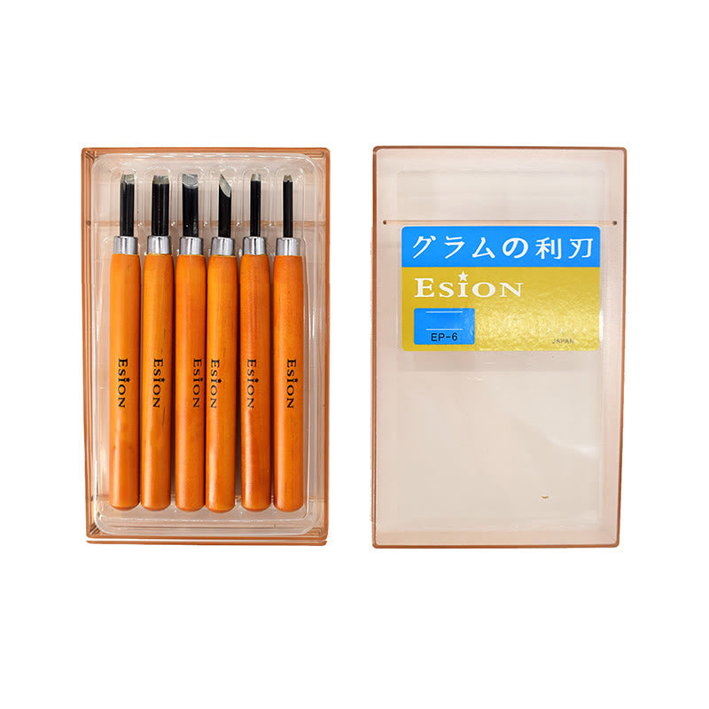 Utility Wooden Stamp Carving Art Knife Tools Set