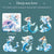 Mermaid Fairy tale Series Sticker For DIY Journal Decor