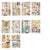 10pcs Vintage Manual Series Materials Set DIY Journaling Supplies