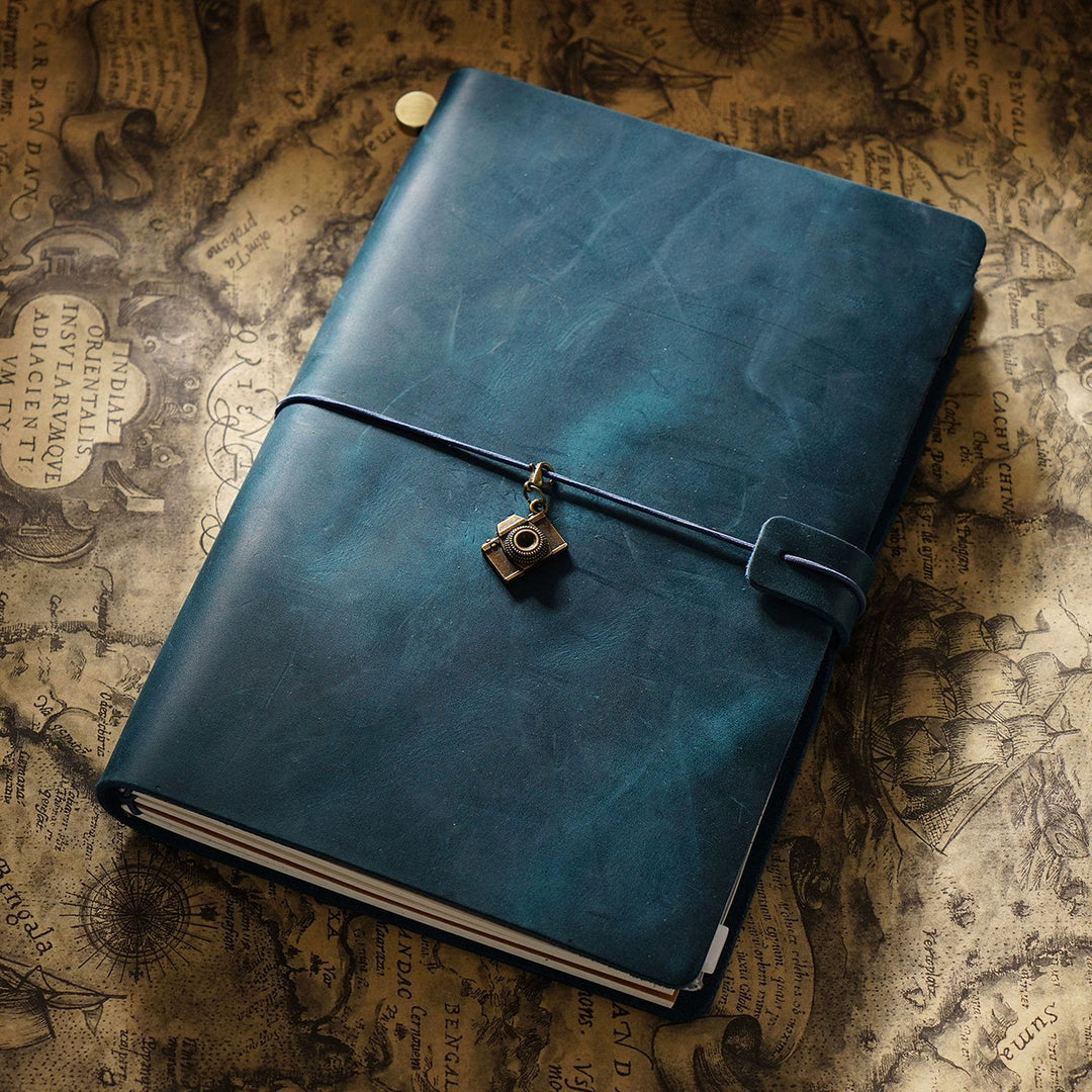 PU Leather Cover Notebook For Travel Daily Record