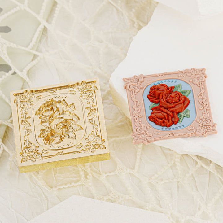 3D Art Relief Series Seal Wax Stamp Decorative Gift