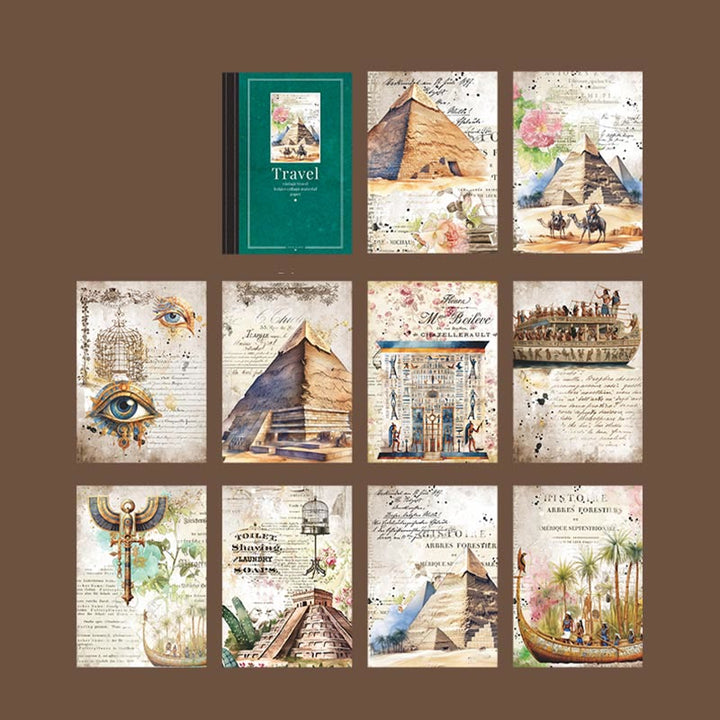 Journey Around The World Series Paper Decorative Journaling Paper