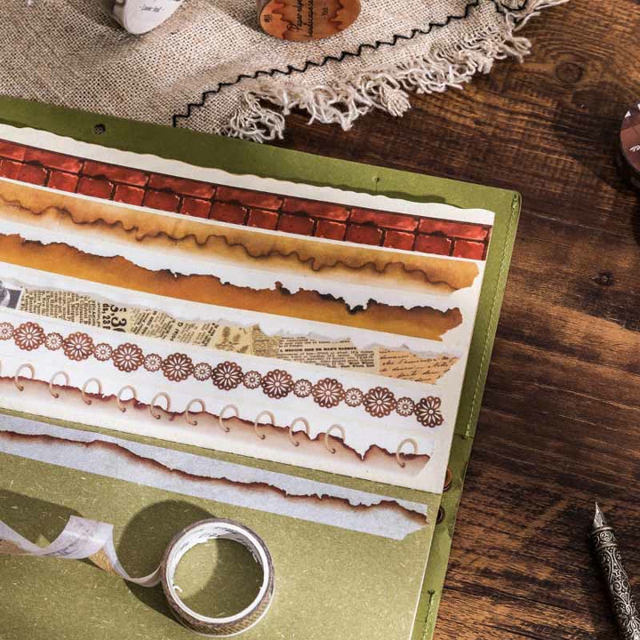 Paper Edge Landscape Series Washi Tape Decorative Scrapbook Tape