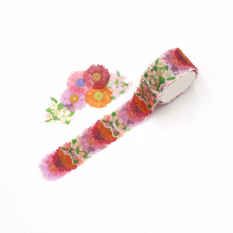 Japanese Styles Flower Series Washi Tape Decorative Scrapbook Tape