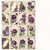 Flower Tour Series Paper Set Decorative Journaling Backing Paper