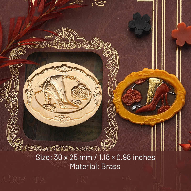 3D Embossed Elegant Lady Series Seal Wax Stamp Decorative Gift