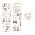 Classic Monologue Series PET Tape Decorative Scrapbook Tape