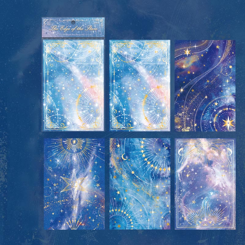 Numerous Light Star Dream Series Scrapbook Paper Decorative Journaling Paper