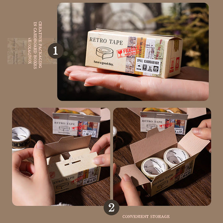 Small Box Series Washi Tape Set Decorative Scrapbook Tape