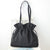 Minimalist Drawstring Shoulder Bag For Women Plain Color Nylon Purse