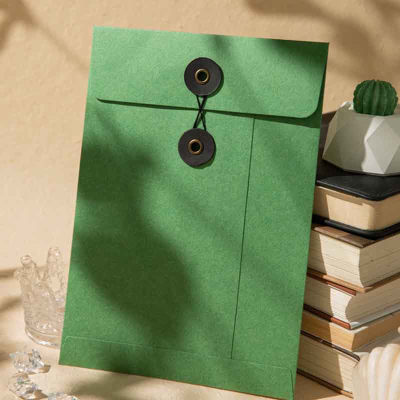 Kraft Paper File Folders A4/A5/A6 Envelopes Project Pockets for Greeting Card Document File