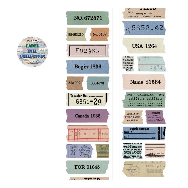 Time Quotes Series Vintage Tape Decorative Scrapbook Tape